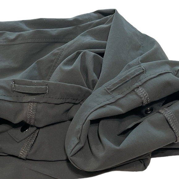 SOLD Women's Columbia PFG Roll Up Pants Pewter Green Size 6 - Picture 11 of 13